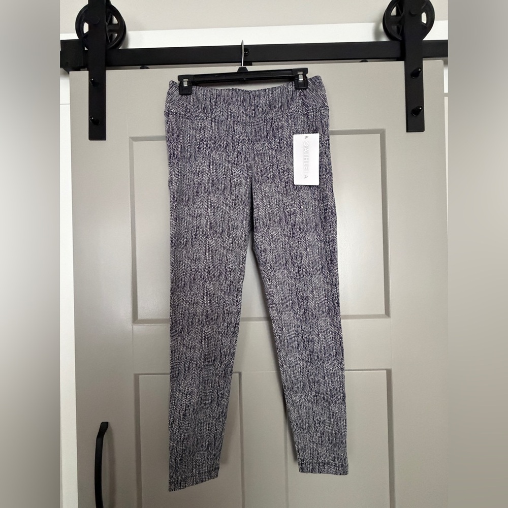 Athleta Black and White Leggings